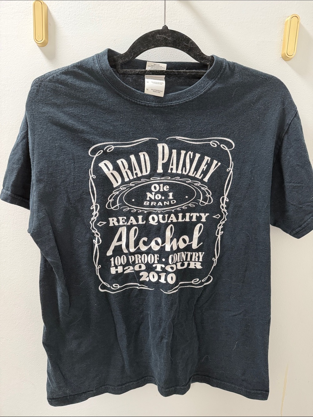 Brad Paisley 2010 Graphic Tour T-Shirt